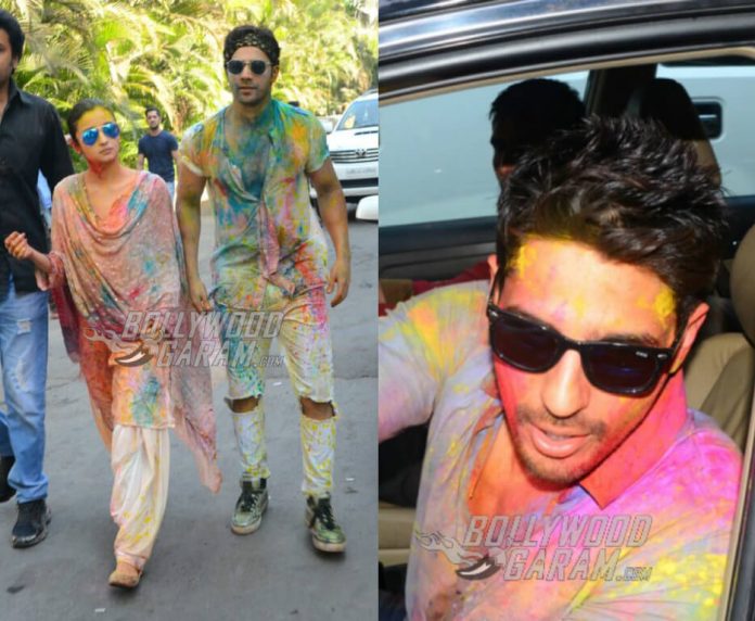 Alia-Varun-Siddharth-holi-photos