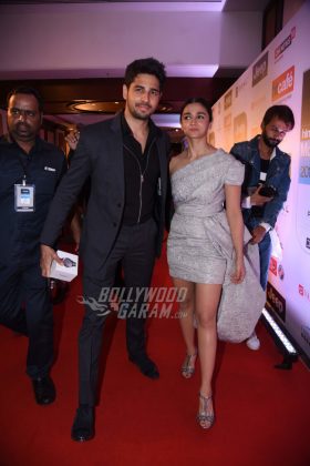 Sidharth Malhotra and Alia Bhatt at HT Most Stylish Awards 2017