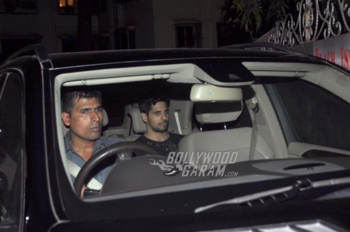 Sidharth at alia bday1