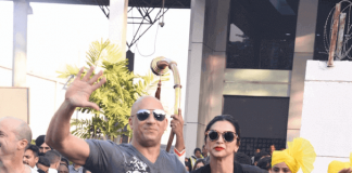 Deepika Padukone and Vin Diesel