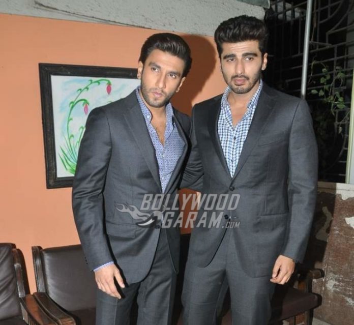 Arjun Kapoor and Ranveer Singh