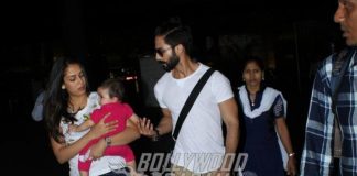 Misha with Shahid Kapoor and Mira Rajput