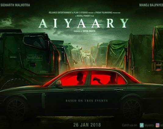 Aiyaary motion poster