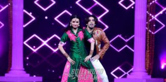 Sanaya Irani and Mohit Sehgal performance